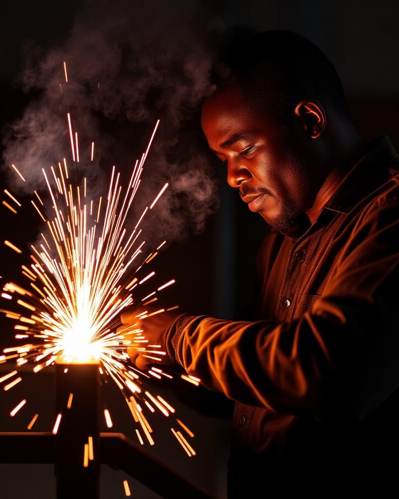 Ugandan technician